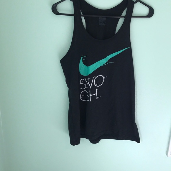 SOLD⭐️Nike Dri-Fit Swoosh racerback workout tank - Picture 2 of 6